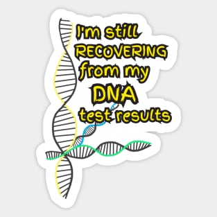 DNA Test Results Sticker